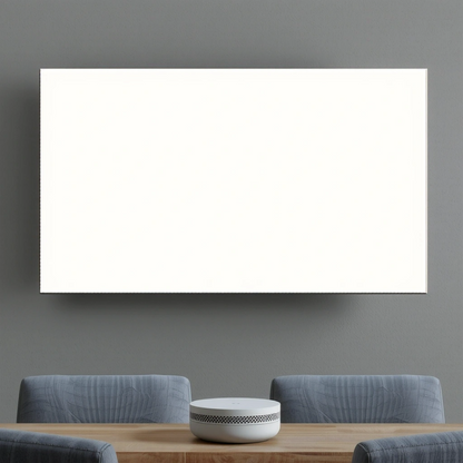 White Projector Screen